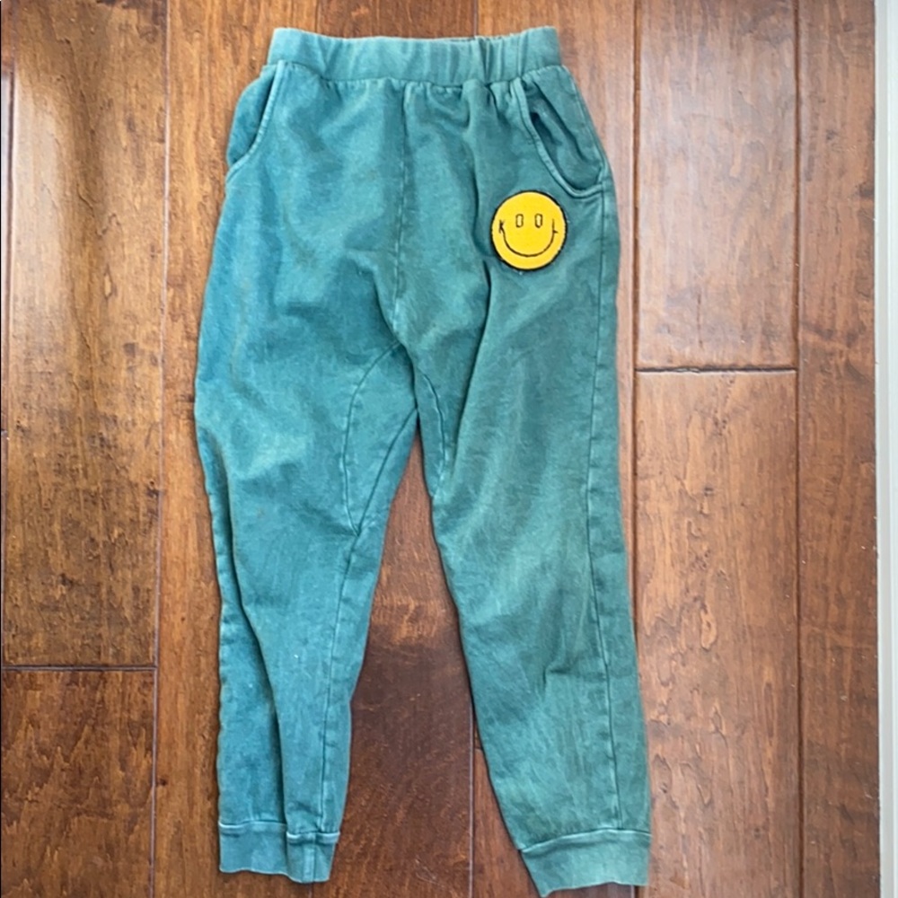 Tiny whales drop crotch sweat joggers